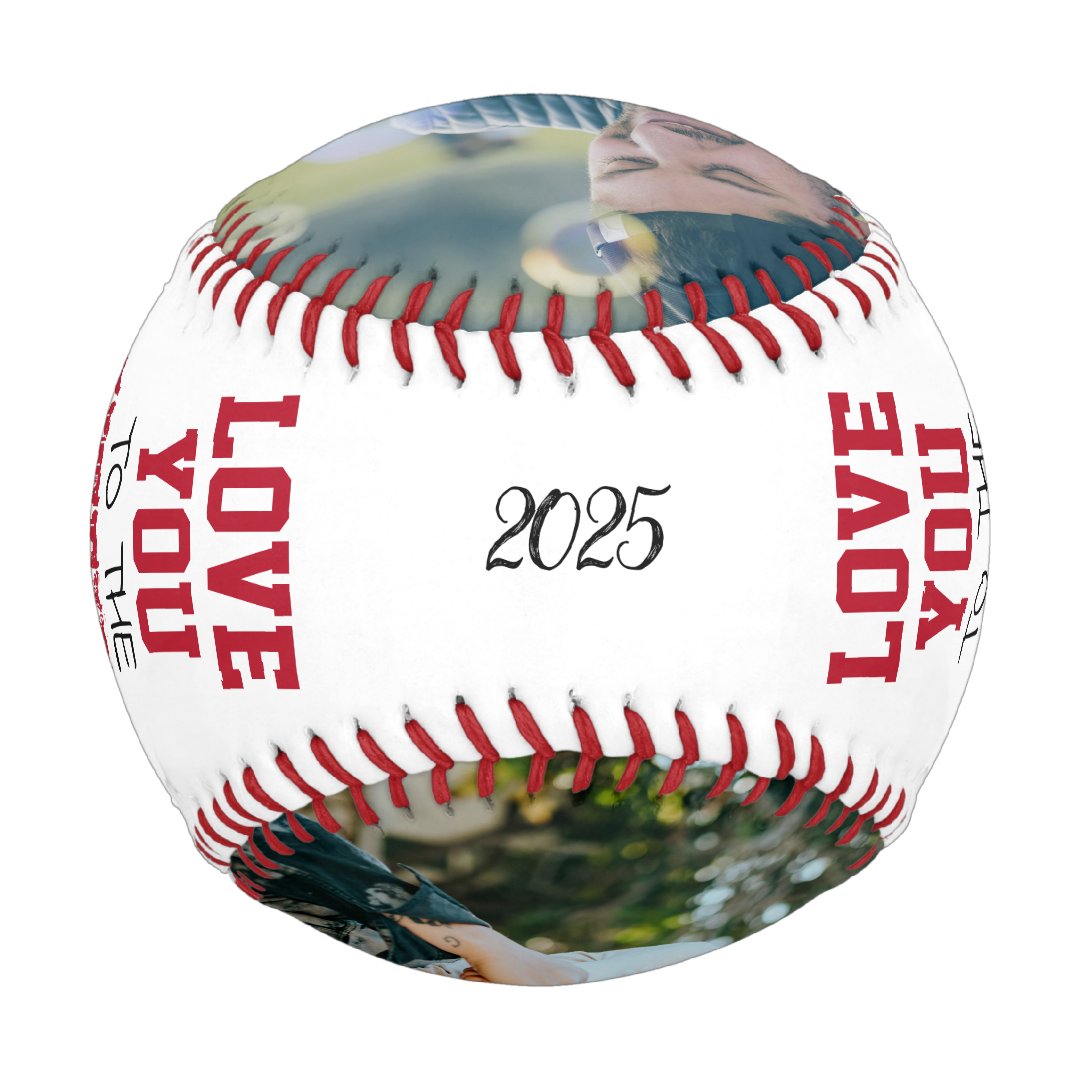 Love you to the Outfield and Back Father's Day Baseball