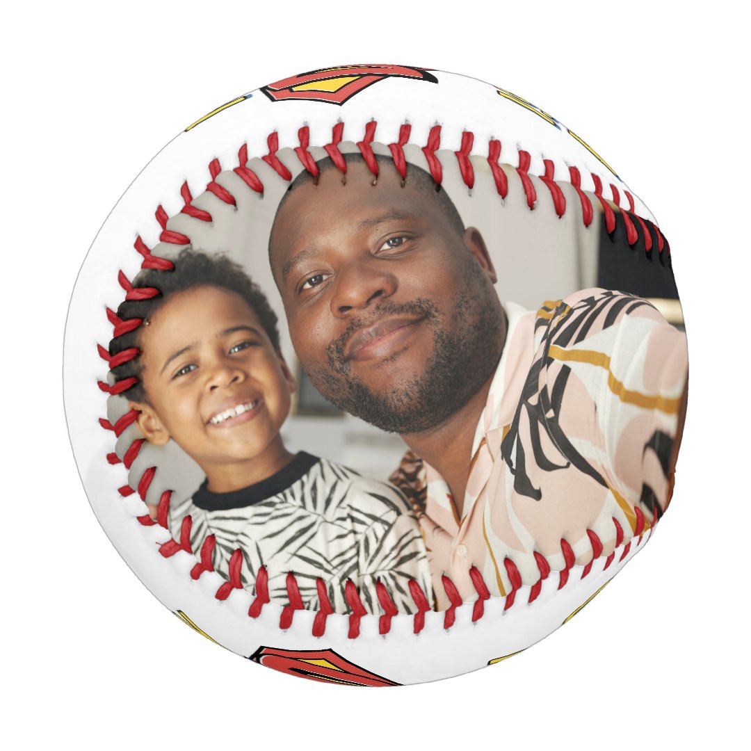 Happy Fathers Day My Dad Is My Hero Baseball