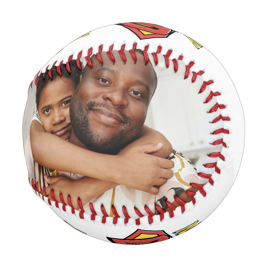 Happy Fathers Day My Dad Is My Hero Baseball