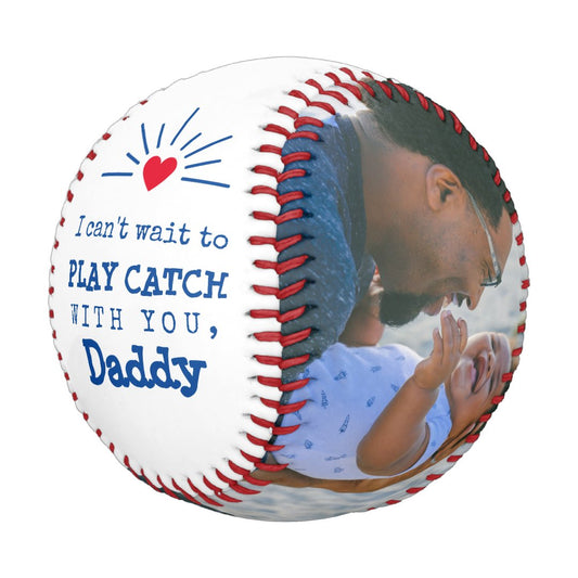First Father's Day Play Catch Baseball