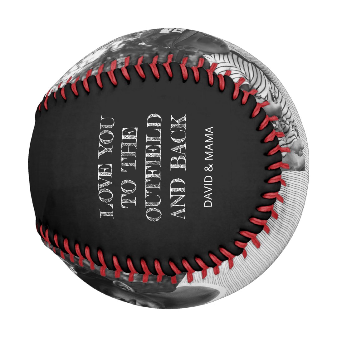 Love You to the Outfield and Back Fathers Day Gift Baseball