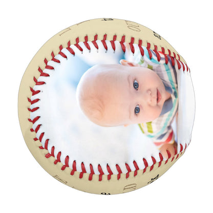 Love you to the Outfield and Back - Custom Photo Baseball